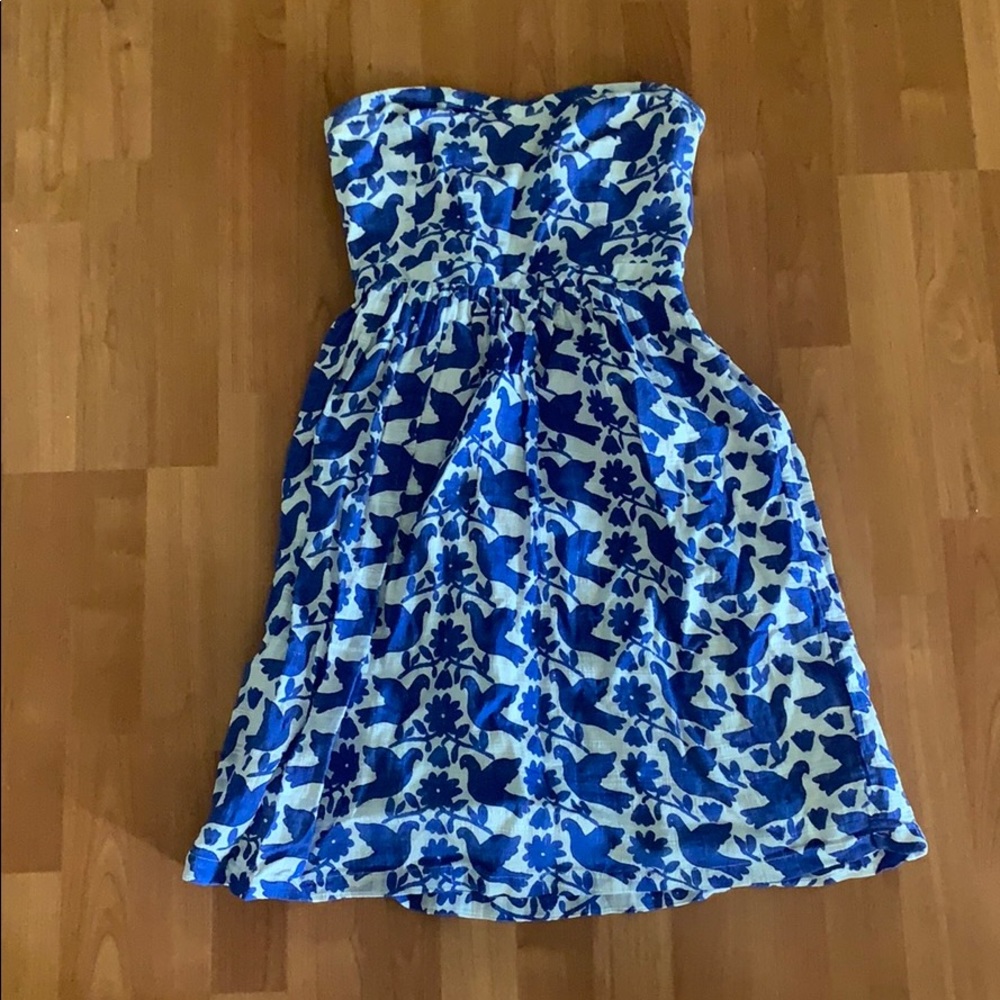 Old Navy Structured Strapless Dress